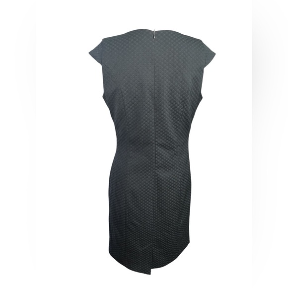 Birgitta Made By Burgalux Denmark Black Sleeveless Shift Dress Size 46‎ US 14 - Picture 4 of 7